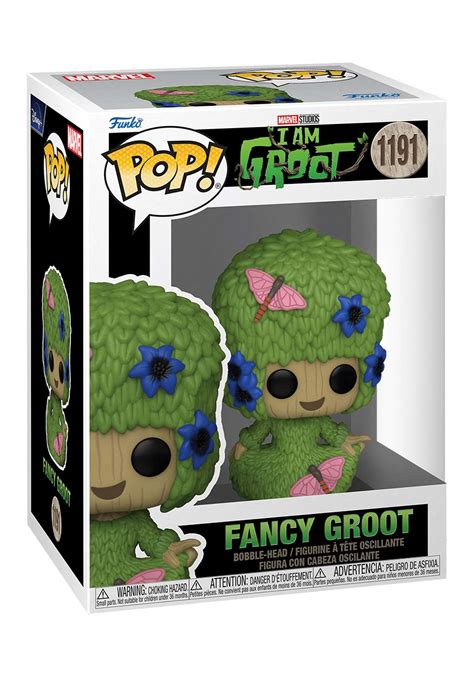 Funko Pop Marvel I Am Groot Fancy Groot Marvel Vinyl Figures 58