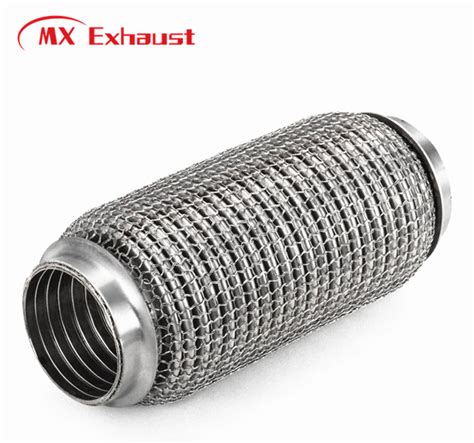 High Performance Stainless Steel Exhaust Flexible Pipe Outer Wire Mesh