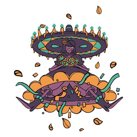 Diseño Png Y Svg De Obra De Arte Para Conmemorar Tradiciones Mexicanas