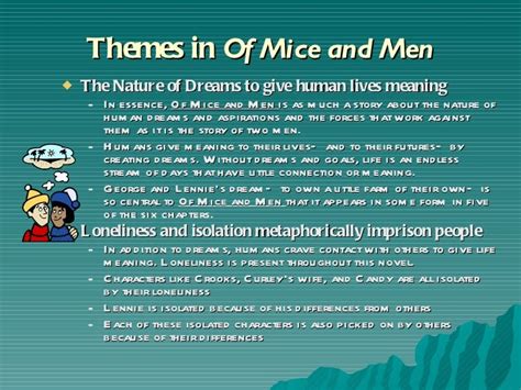 Of Mice And Men Theme And Overview