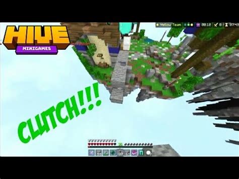 EPIC CLUTCHES HIVE SKYWARS CLUTCHES COMBOS MINECRAFT