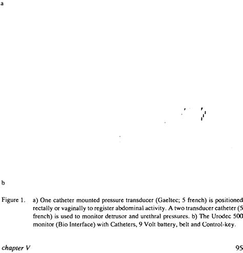 A One Catheter Mounted Pressure Transducer Gaeltec 5 French Is Download Scientific Diagram