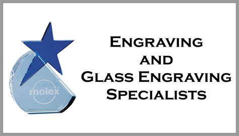 Engraving + Glass Engraving Image | Winning Awards