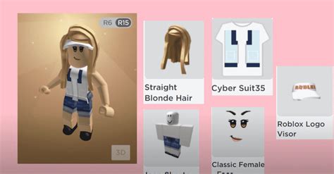 30 Roblox Character Girl Outfits To Look Better In Roblox - Game ...