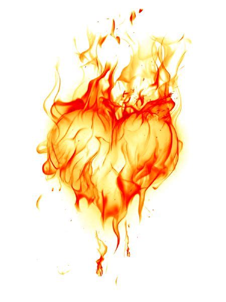 Heart On Fire Drawing