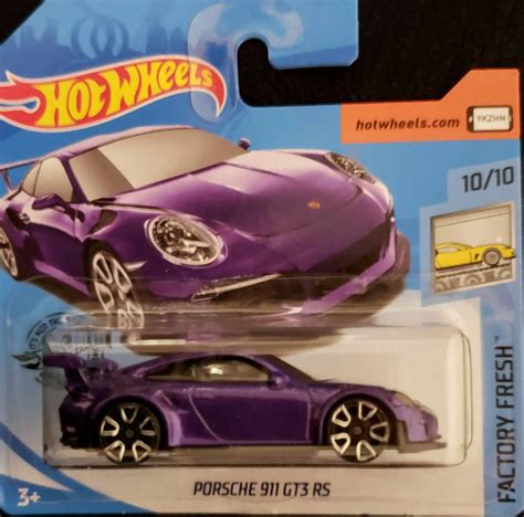 Hot Wheels Factory Fresh Porsche Gt Rs Universo Hot Wheels