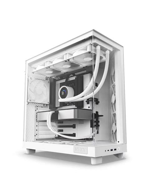 Game One Nzxt H Flow Compact Dual Chamber Mid Tower Airflow Case