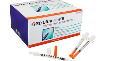 Bd Ultra Fine™ Ii 8mm Needle 1ml 31g