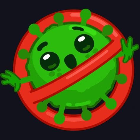 The Virus Telegram Stickers On Behance Telegram Stickers Cute 