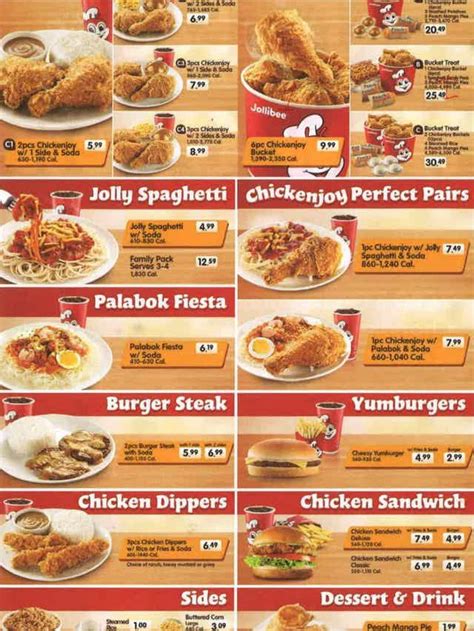 Jollibee Menu 1 Bucket Chicken Price Food Delivery Menu Local Fast