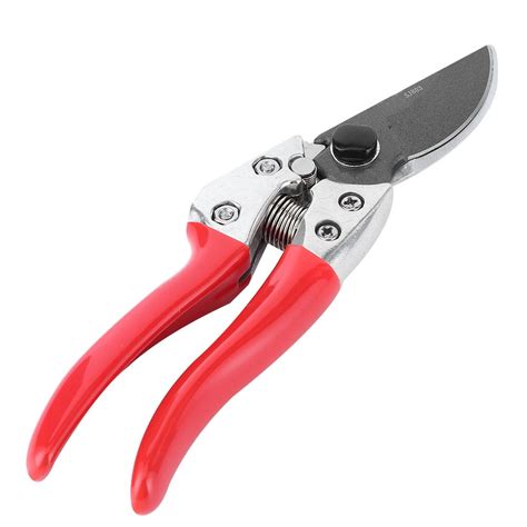 Premium Red Garden Agricultural Pruning Shears Precision Grinding SK5