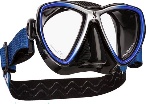 Amazon Scubapro Synergy Mini Mask W Comfort Strap Blue Silver