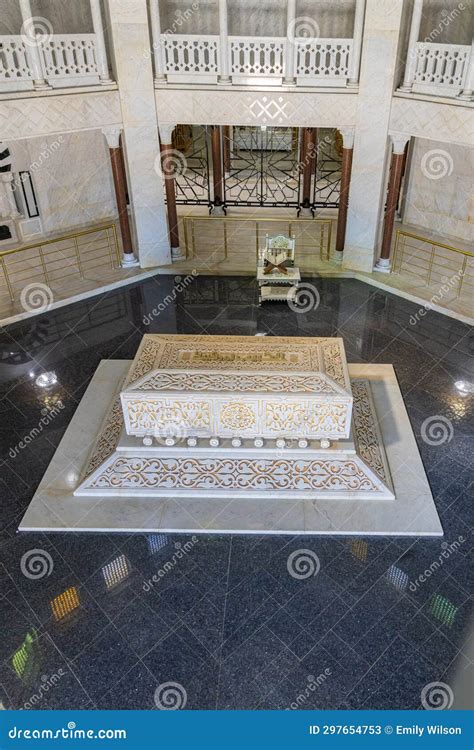 Sarcophagus Of Habib Bourguiba In The Bourguiba Mausoleum In Monastir