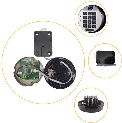 Electronic Biometric keypad Fingerprint Reader Safe Lock,Fingerprint Recognition Lock for Safe ...