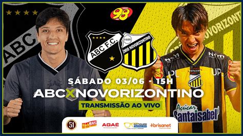 ABC x NOVORIZONTINO CAMPEONATO BRASILEIRO SÉRIE B 03 06 2023 YouTube