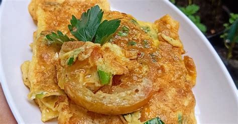 Resep Telur Dadar Tomat Oleh Anna Hadi Ant Cookpad