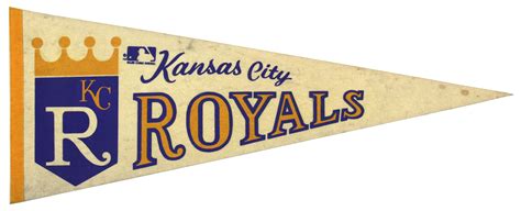 Lot Detail 1980s Kansas City Royals Full Size Pennant