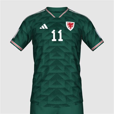 Wales Away Kit Concept FIFA Kit Creator Showcase