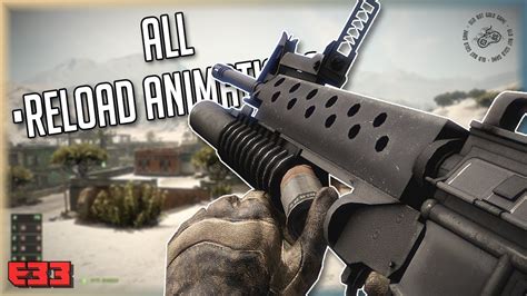 Battlefield Bad Company 2 All Weapons Reload Animations With Real