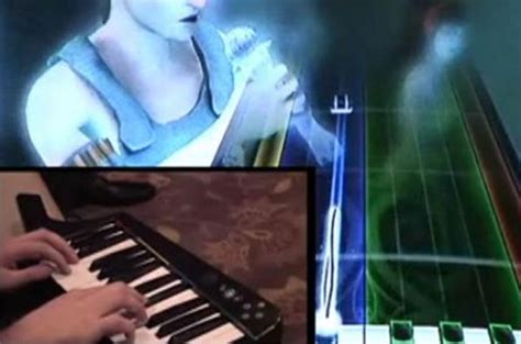 Rock Band 3 Keyboard In Action (Video)