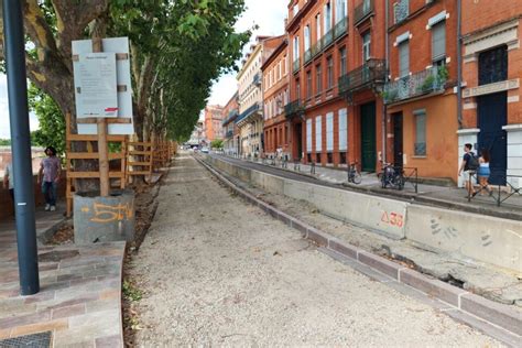 Toulouse En Bord De Garonne La Nouvelle Piste Cyclable Se Dessine