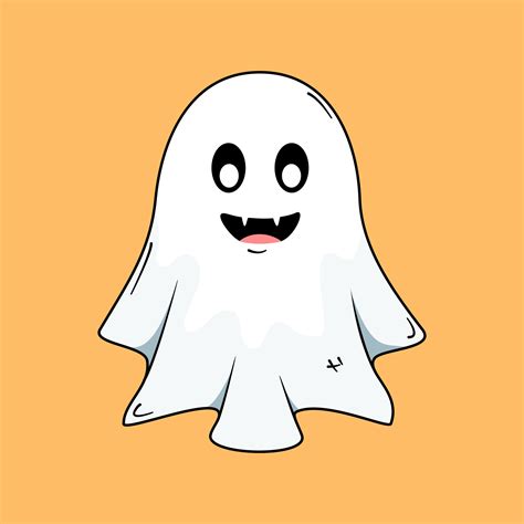 ghost happy halloween character ,boo , cartoon ghost spooky ghost cute ...