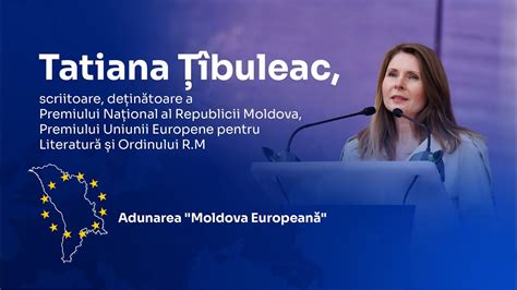 Discursul Tatianei Țîbuleac de la Adunarea Moldova Europeană YouTube