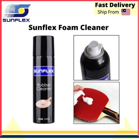 Sunflex Sunshine Foam Table Tennis Rubber Cleaner Adhesive Cleaner