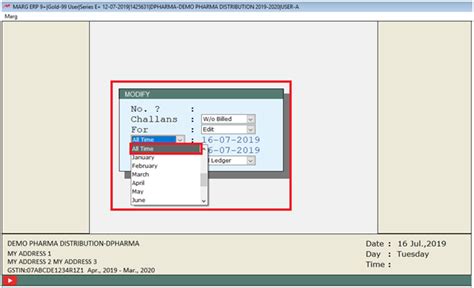 How To Export Sale Challan In PDF