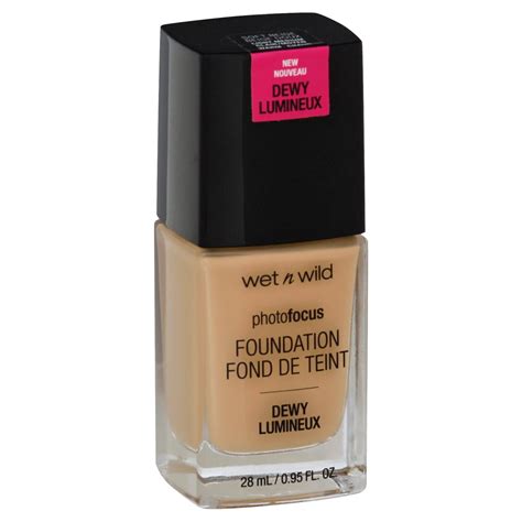 Wet N Wild Photo Focus Dewy Foundation Soft Beige Shop Foundation At