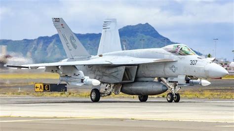 First Images Emerge Of Us Navy Super Hornet Carrying Two Air Launched