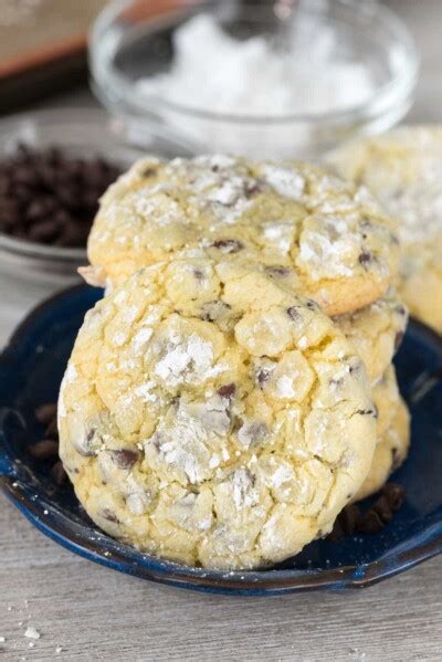 Easy 3 Ingredient Cake Mix Cookies Crazy For Crust