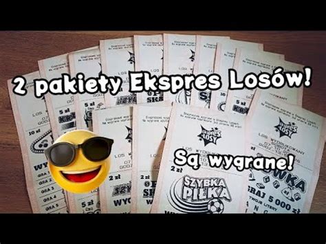 Ekspres Losy Lotto Mix za 62zł Korzystam z ostatnio dobrej passy