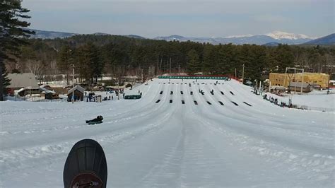 Cranmore Mountain Tubing Park Youtube