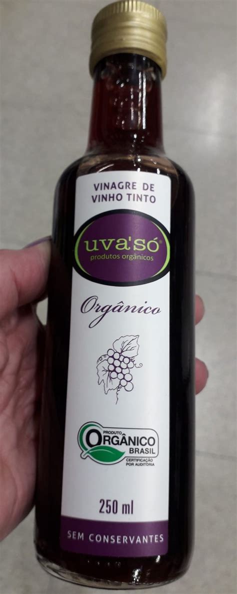 Uva Só Vinagre Orgânico de Vinho Tinto Review abillion