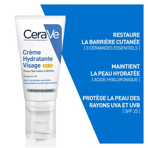 Cerave Crème Hydratante Visage Spf25 52 Ml Almaye Yaoundé