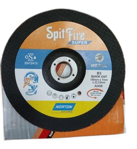 Norton Spitfire Dc Wheel 180X7X22Mm At Rs 107 00 Piece Masjid