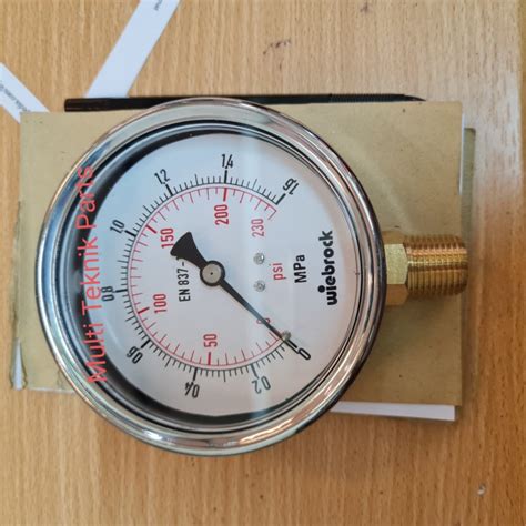 Jual Pressure Gauge Raket Stainless Kuningan Inch Drat Inch