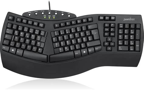 PERIBOARD 512 B Teclado ergonómico con cable diseño dividido teclas