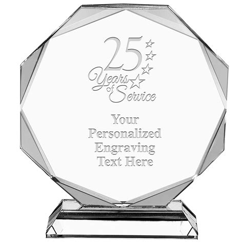 Years Of Service Award Custom Engraved Year Work Anniversary