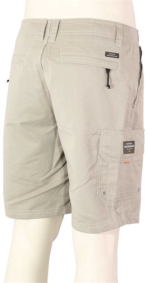 Quiksilver Waterman Maldive Cargo Shorts Flint Grey