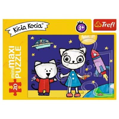 MiniMaxi Puzzle KittyKat Trefl 21108 20 pièces Puzzles Chats