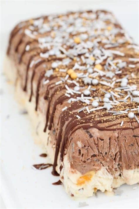 Honeycomb Chocolate Ice Cream Cake Bake Play Smile