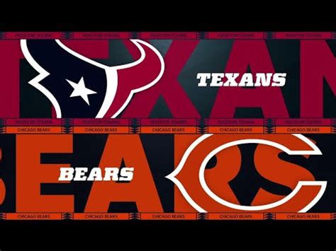 Texans Vs Bears Week Simulation Madden Rosters Youtube