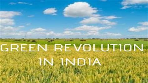 Green Revolution Update March 2023 Gktoday