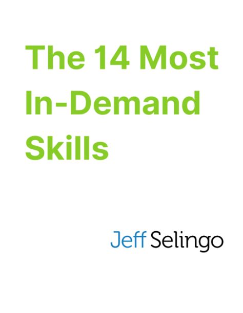 In Demand Job Skills For New College Grads Jeff Selingo