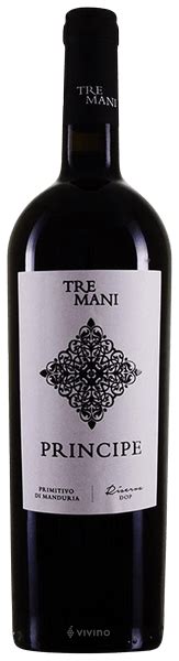 Tre Mani Principe Primitivo Di Manduria Riserva Vivino