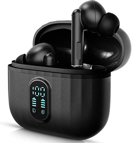 True Wireless Earbuds Bluetooth Earphones 60h Playback Cvc Noise