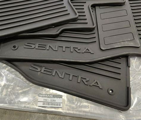 Genuine Oem Nissan T99e1 6lb0a Rubber All Season Floor Mat 4pc Set 20 22 Sentra Ebay