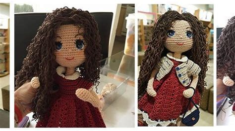 Escuchando Enredo Brillante Mu Eca Carolina Amigurumi By Petus Buscar